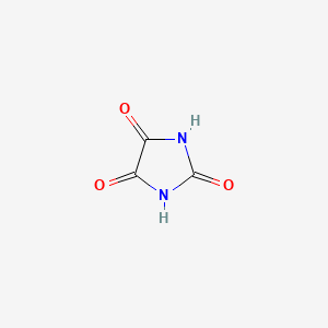 Chemical structure of Parabanic acid