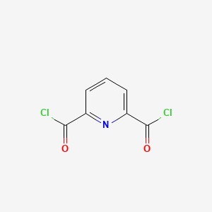 Chemical structure of 2,6-Pyridinedicarbonyl chloride