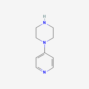 Chemical structure of 1-(4-Pyridyl)piperazine
