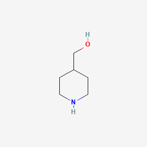 Chemical structure of 4-Piperidinemethanol