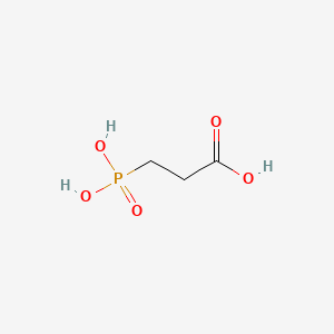 Chemical structure of (2-Carboxyethyl)phosphonic Acid;2-Carboxyethanephosphonic acid