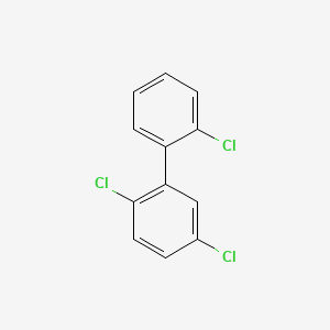 Chemical structure of 2,2′,5-Trichlorobiphenyl