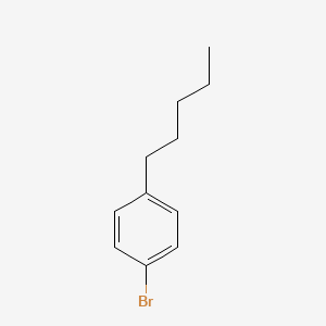 Chemical structure of 4-Pentylbromobenzene