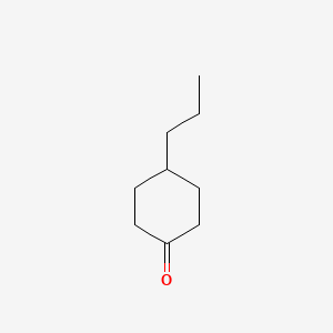 Chemical structure of 4-Propylcyclohexanone