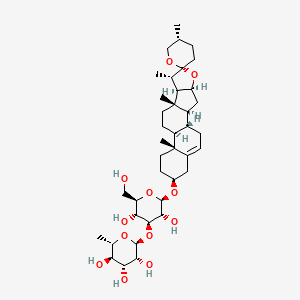Chemical structure of Polyphyllin C