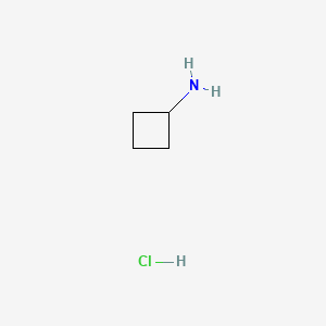 Chemical structure of Cyclobutylamine hydrochloride