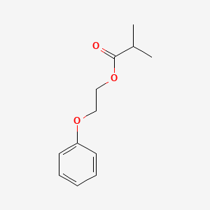 Chemical structure of Phenoxyethyl isobutyrate
