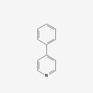 Chemical structure of 4-Phenylpyridine