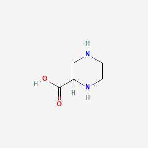 Chemical structure of (±)-Piperazine-2-carboxylic acid