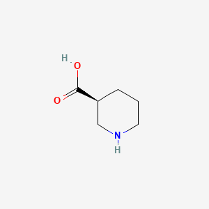 Chemical structure of Nipecotic acid, S-(+)-