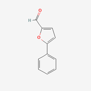 Chemical structure of 5-Phenyl-2-furaldehyde