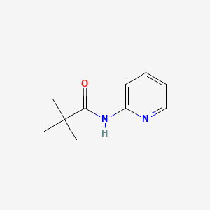 Chemical structure of 2-(Pivaloylamino)pyridine