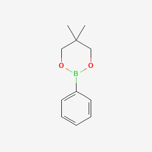 Chemical structure of Phenylboronic acid neopentylglycol ester