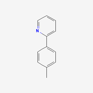 Chemical structure of 2-(p-Tolyl)pyridine