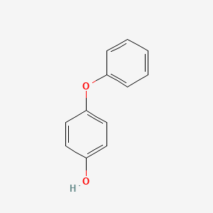 Chemical structure of 4-Phenoxyphenol