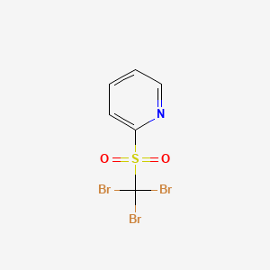 Chemical structure of 2-Pyridyl Tribromomethyl Sulfone
