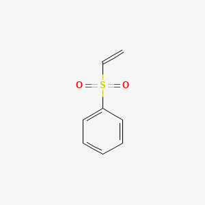 Chemical structure of Phenyl vinyl sulfone