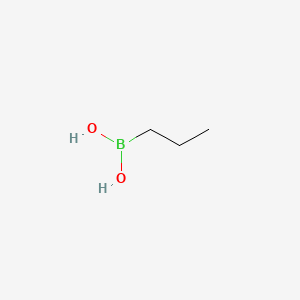 Chemical structure of n-Propylboronic acid