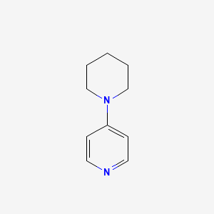 Chemical structure of 4-Piperidinopyridine