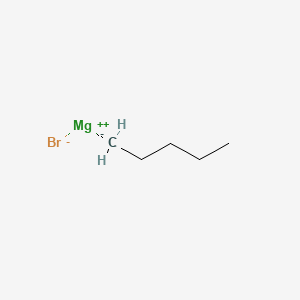 Chemical structure of Pentylmagnesium Bromide