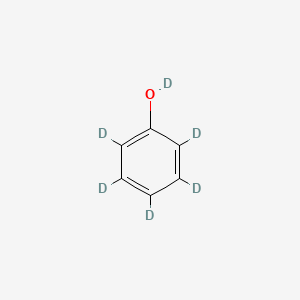 Chemical structure of Phenol-d6