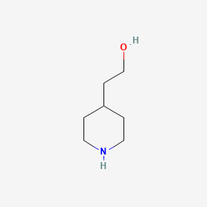 Chemical structure of 4-Piperidineethanol