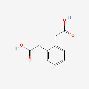 Chemical structure of o-Phenylenediacetic acid