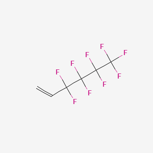 Chemical structure of 1H,1H,2H-Perfluoro-1-hexene