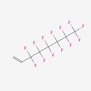 Chemical structure of (Perfluorohexyl)ethylene