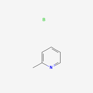 Chemical structure of 2-Picoline borane complex