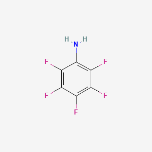 Chemical structure of Pentafluoroaniline