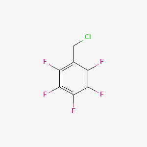 Chemical structure of (Chloromethyl)pentafluorobenzene