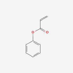 Chemical structure of Phenyl acrylate