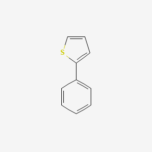 Chemical structure of 2-Phenylthiophene