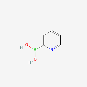 Chemical structure of Pyridine-2-boronic acid