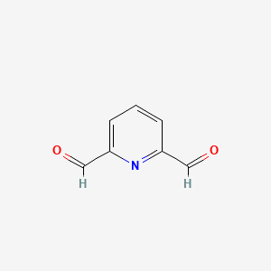 Chemical structure of 2,6-Pyridinedicarboxaldehyde