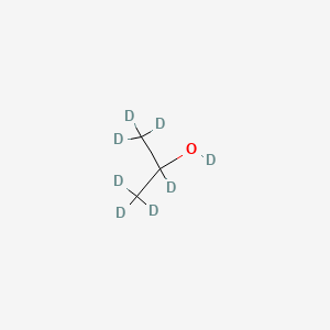 Chemical structure of 2-Propanol-d8