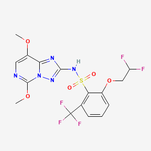 Chemical structure of Penoxsulam
