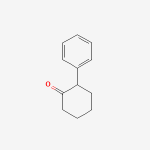Chemical structure of 2-Phenylcyclohexanone