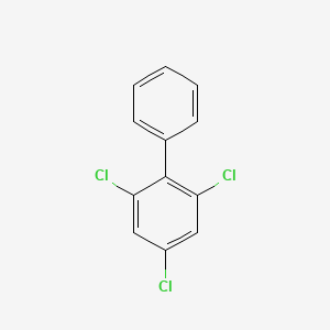 Chemical structure of 2,4,6-Trichlorobiphenyl