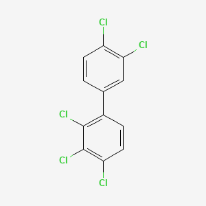 Chemical structure of 2,3,3',4,4'-Pentachlorobiphenyl