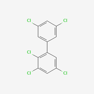 Chemical structure of 2,3,3',5,5'-Pentachlorobiphenyl