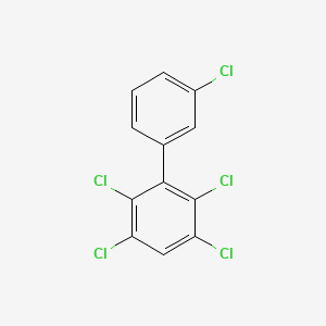 Chemical structure of 2,3,3',5,6-Pentachlorobiphenyl