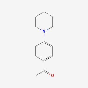 Chemical structure of 4′-Piperidinoacetophenone
