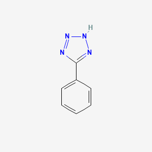 Chemical structure of 5-Phenyl-1H-tetrazole