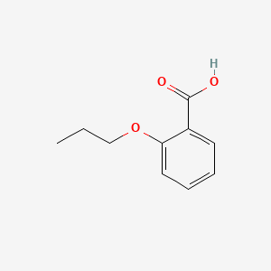 Chemical structure of 2-Propoxybenzoic Acid