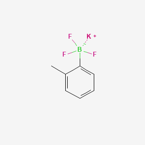 Chemical structure of Potassium o-Tolyltrifluoroborate