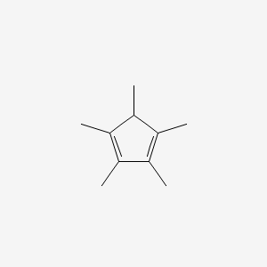 Chemical structure of 1,2,3,4,5-Pentamethylcyclopentadiene