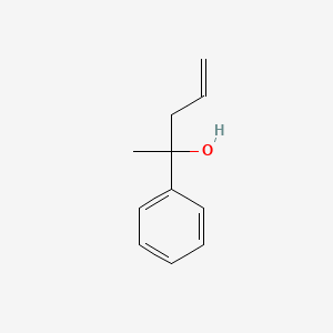 Chemical structure of 2-Phenyl-4-penten-2-ol