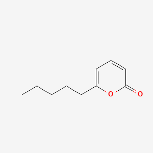 Chemical structure of 6-Pentyl-2-pyrone